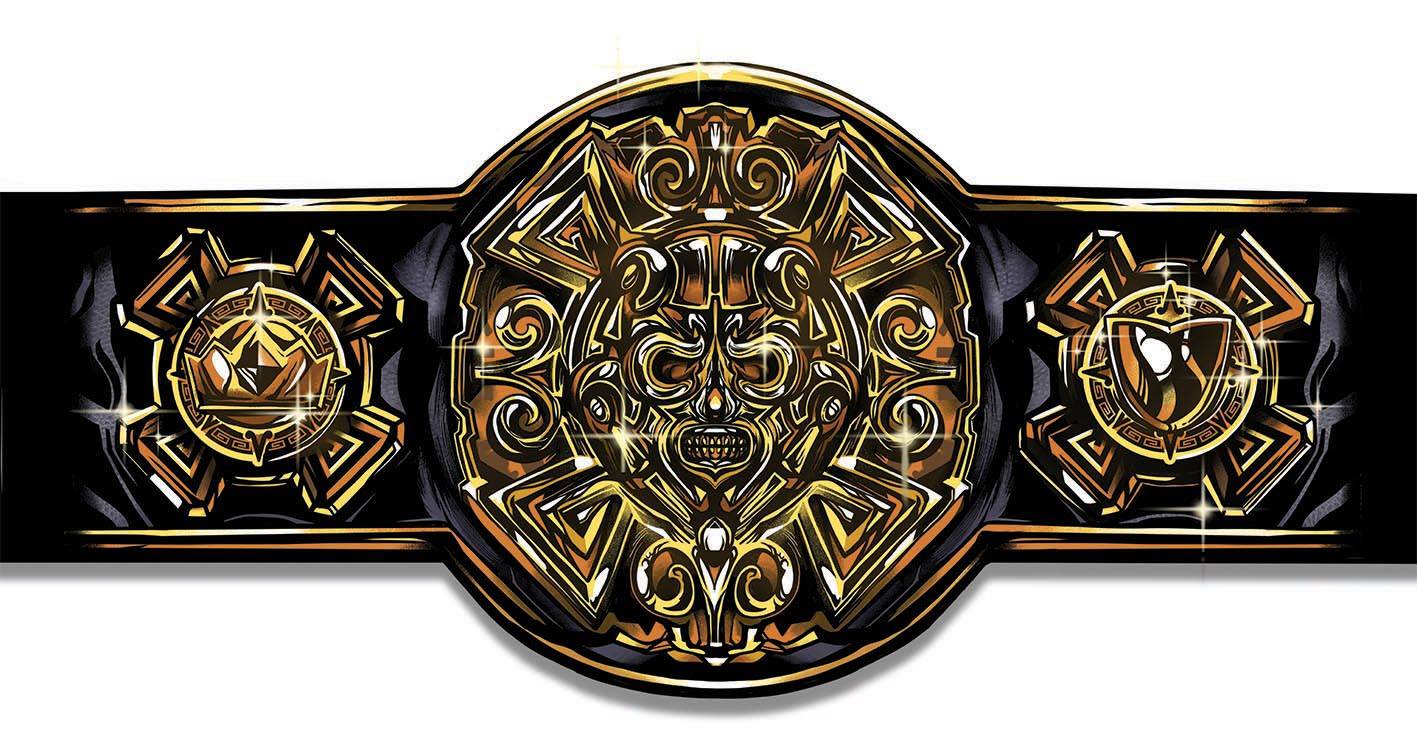 LUCHAVERSE: CATALYST #1 | CVR F WRESTLING BELT GATEFOLD