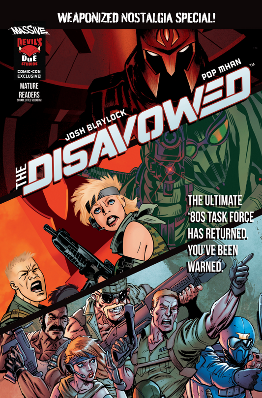 THE DISAVOWED CVR REG ASHCAN | SDCC EXCLUSIVE