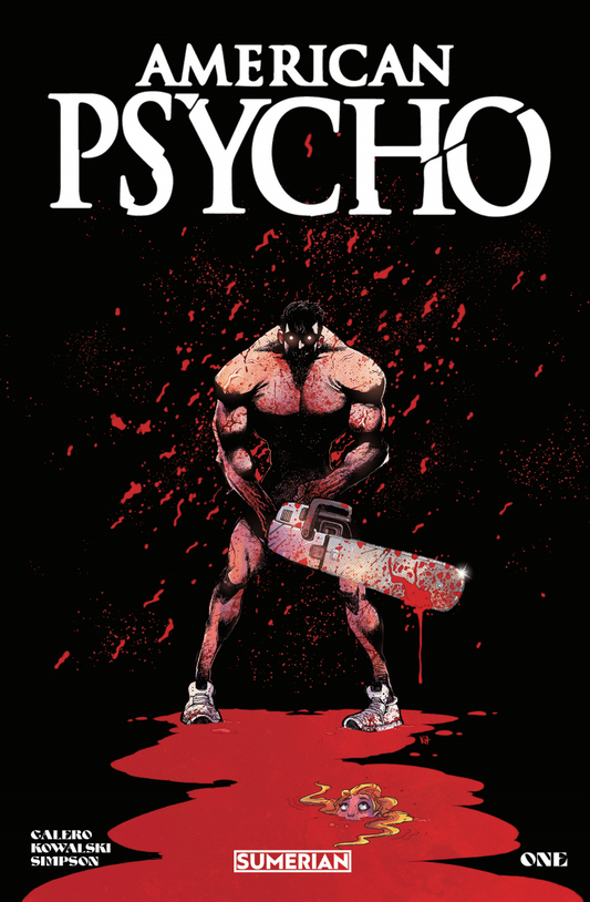 AMERICAN PSYCHO #1 CVR WALLIS REG BLACK | SDCC EXCLUSIVE