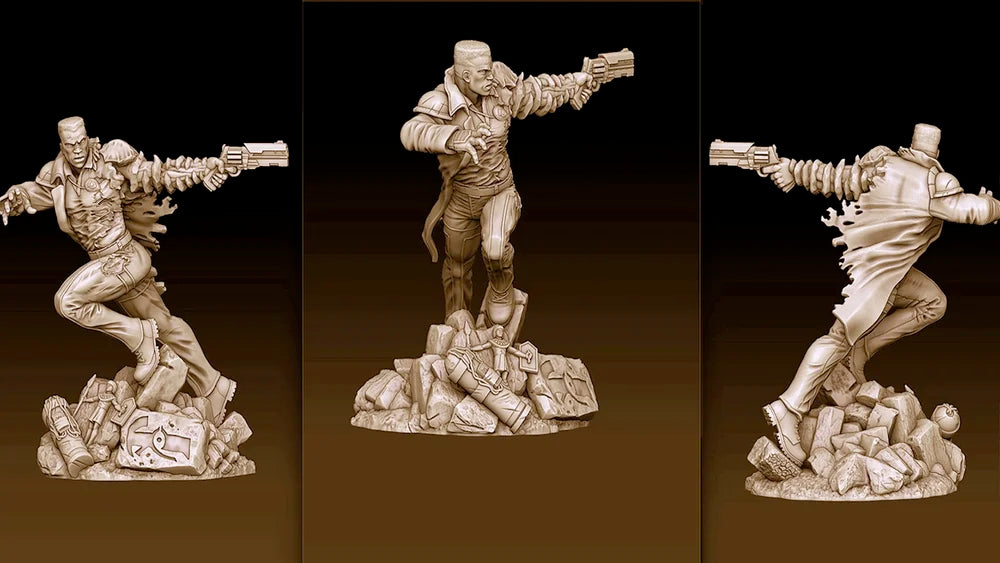 DOORBUSTER! Wesley Snipes' The Exiled Limited Edition Collectible statue