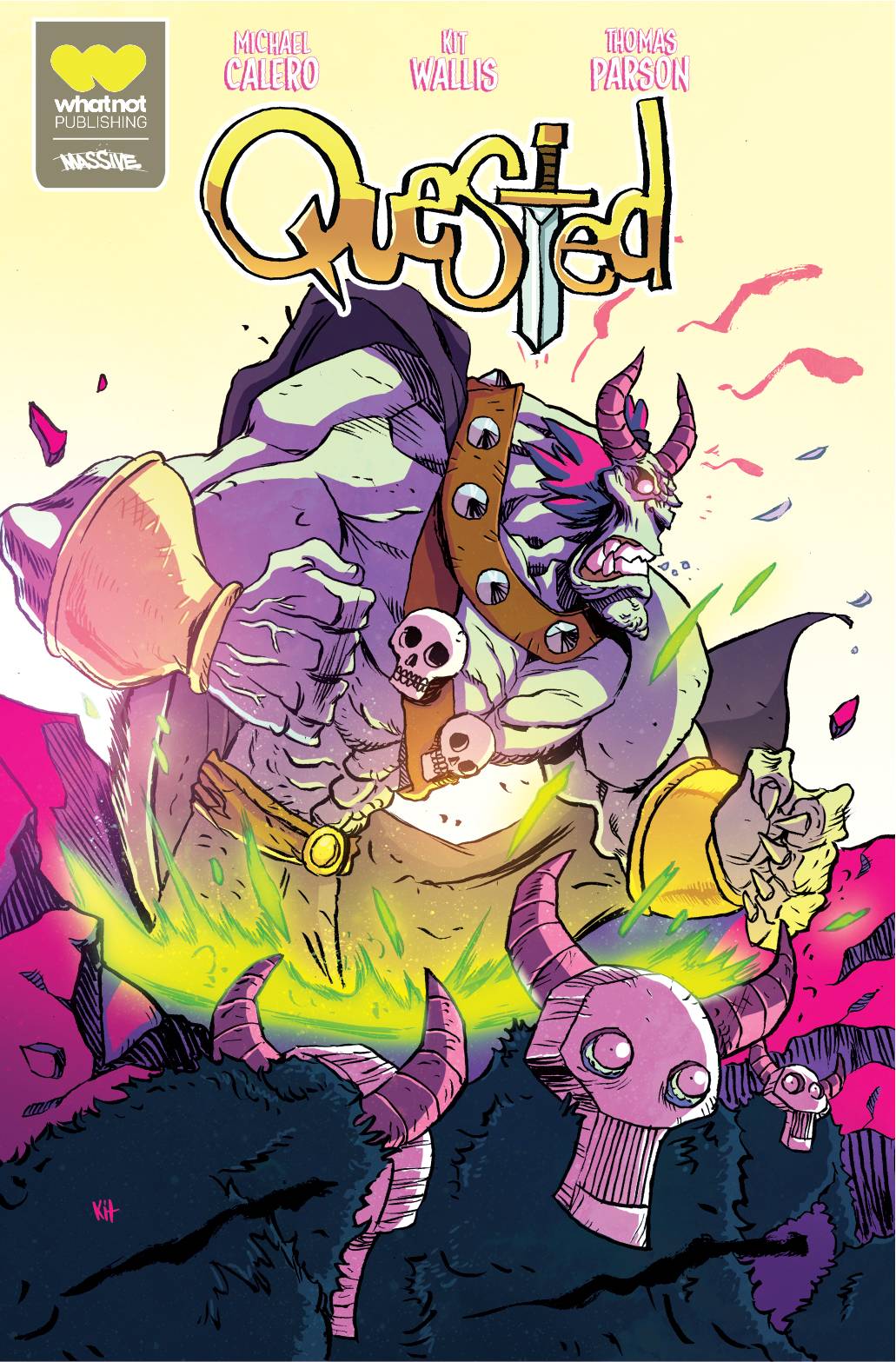 Ben Quested QUESTED #1 | CVR B WALLIS CONNECTING BIG BAD – Massive Publishing ...